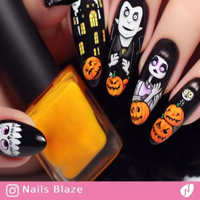 Dracula Nails | Halloween - NB561
