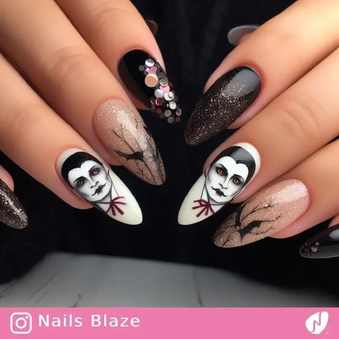 Vampire Nails | Halloween - NB565