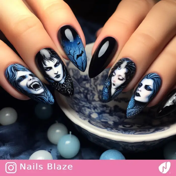 Vampire Nails | Halloween - NB572