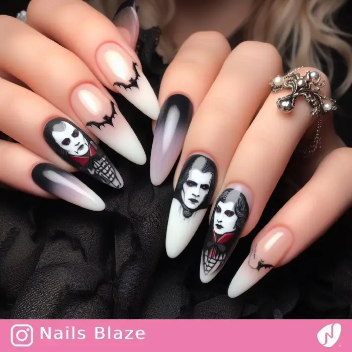 Vampire Nails | Halloween - NB594