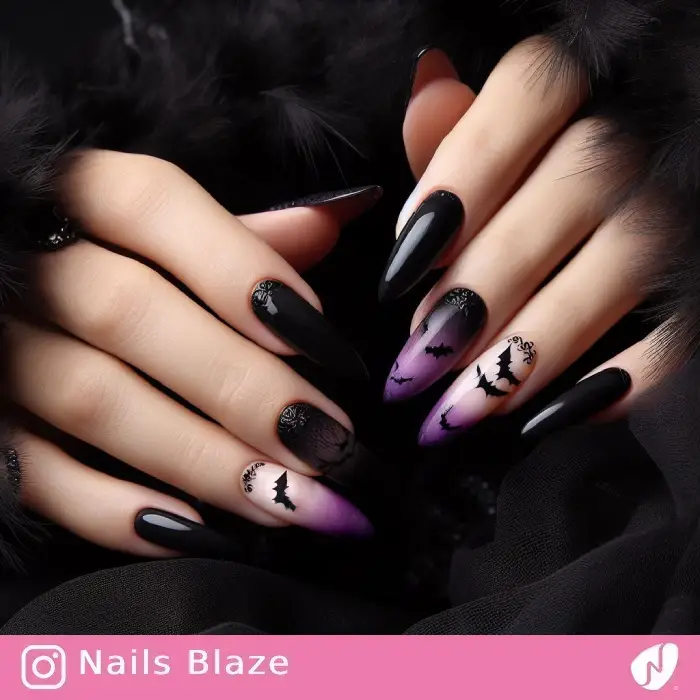 Bat Nails | Halloween - NB597