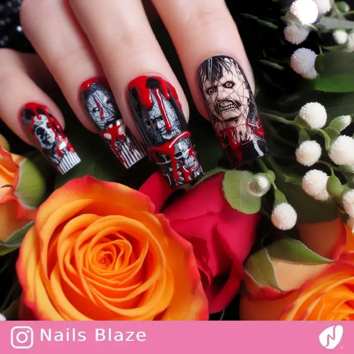 Zombie Nails | Halloween - NB604