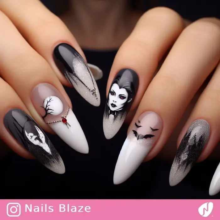 Vampire Nails | Halloween - NB609