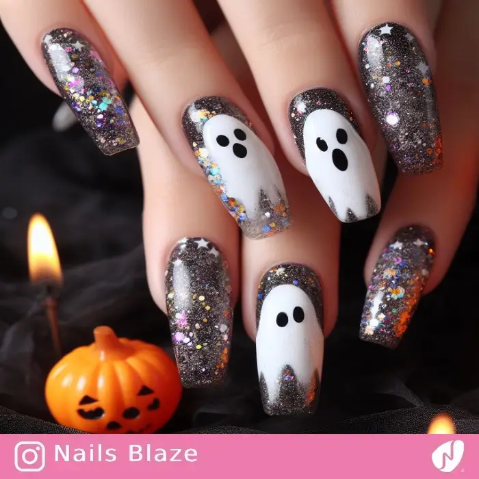 Ghost Nails | Halloween - NB621
