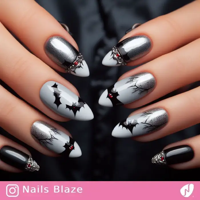 Bat Nails | Halloween - NB623