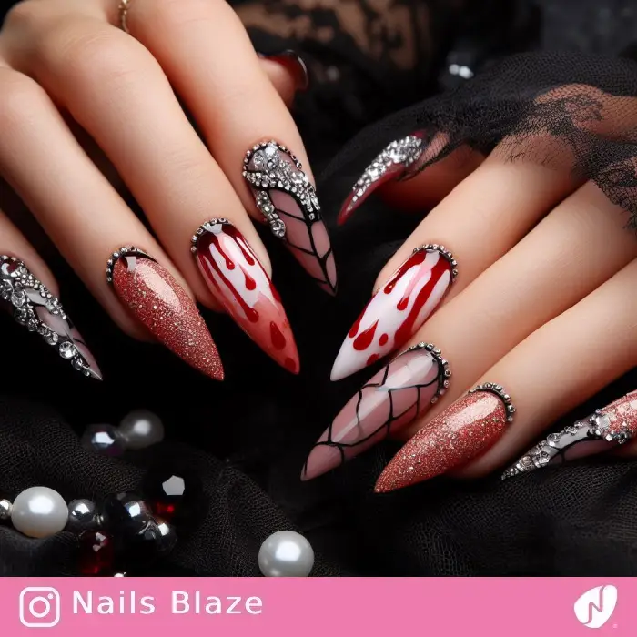 Blood Nails | Halloween - NB625