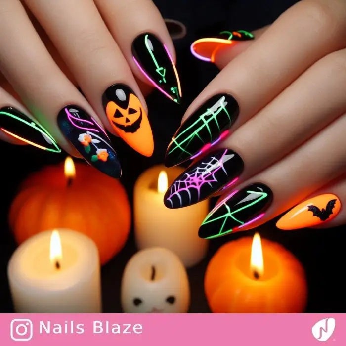 Neon Nails | Halloween - NB646