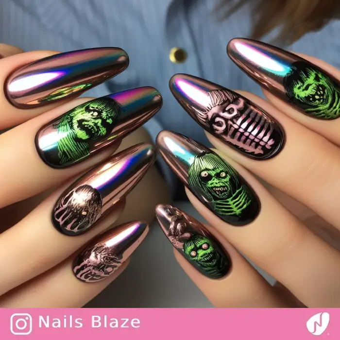 Monster Nails | Halloween - NB657