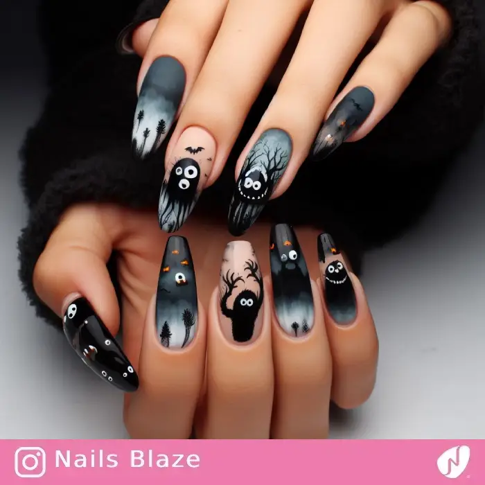 Monster Nails | Halloween - NB672