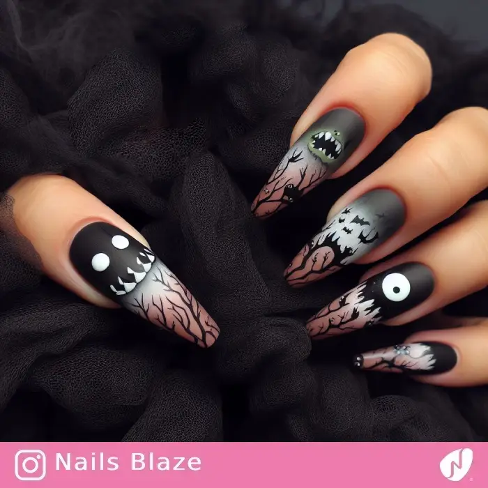 Monster Nails | Halloween - NB675