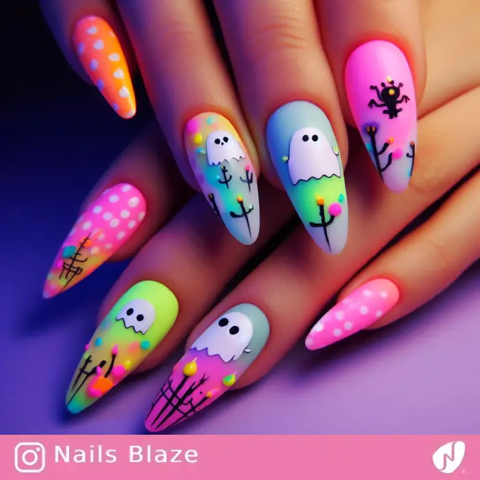 Ghost Nails | Halloween - NB680