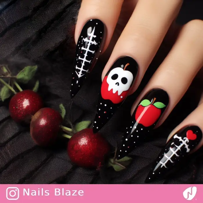 Poison Apple Nails | Halloween - NB699