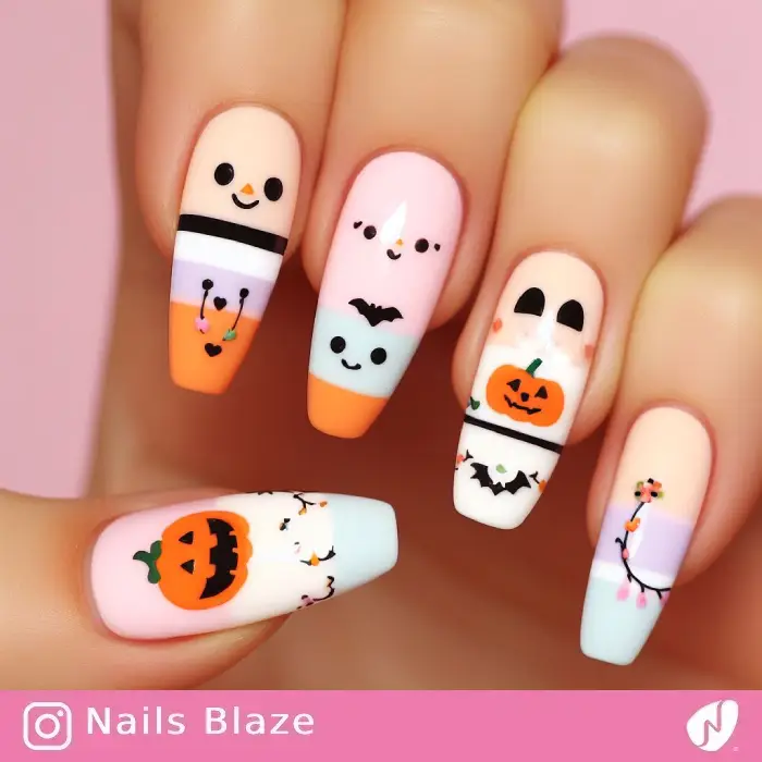 Kids Nail Designs | Halloween - NB706