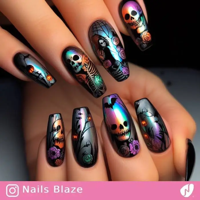 Zombie Nails | Halloween - NB714
