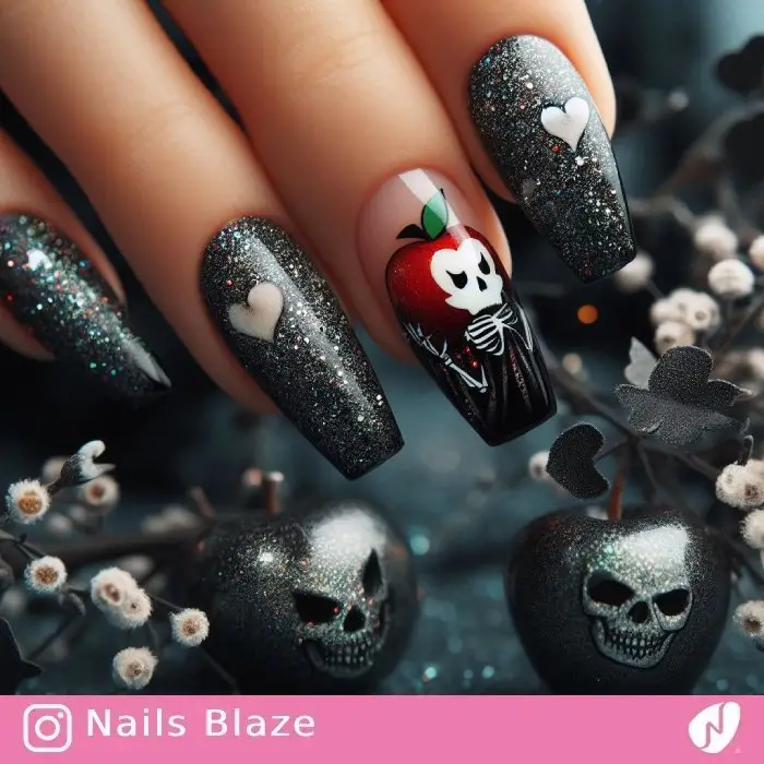 Poison Apple Nails | Halloween - NB727