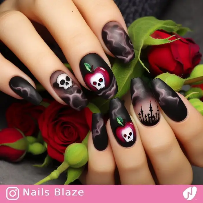 Poison Apple Nails | Halloween - NB729