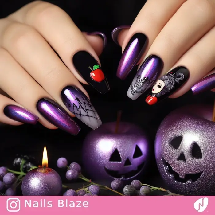 Poison Apple Nails | Halloween - NB730