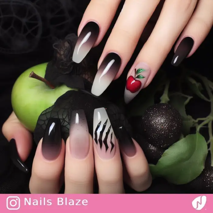 Poison Apple Nails | Halloween - NB739