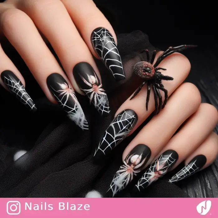 Spider Nails | Halloween - NB794