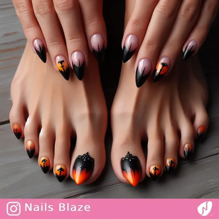French Nails | Halloween - NB869