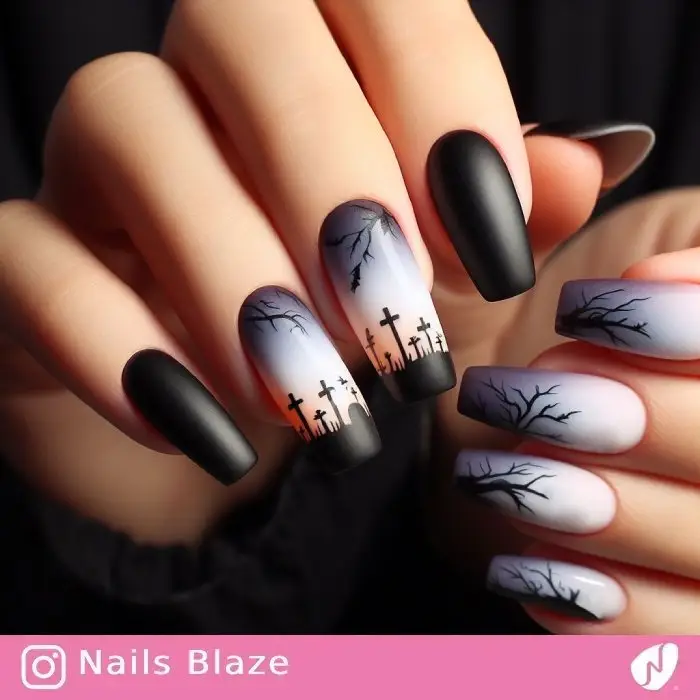 Halloween Nail Art Ideas To Up Your October Game: 26 Sexy, Edgy, and Scary  Designs - Autumn Bliss