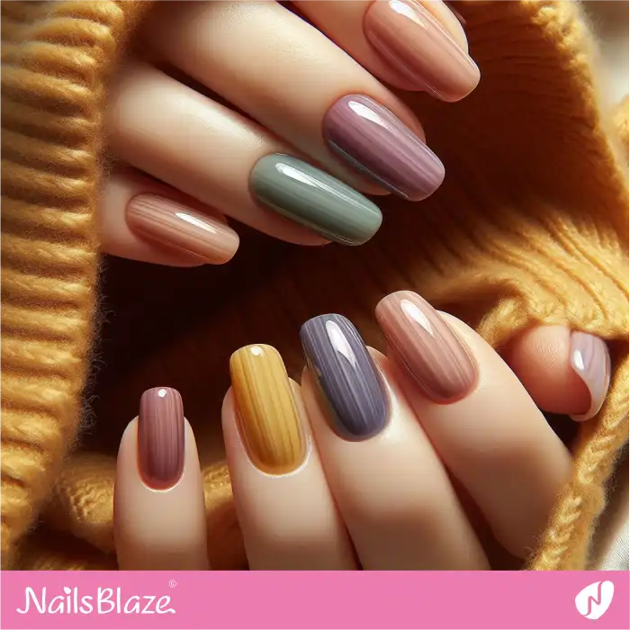 Colorful Jelly Nails with Vintage Theme | Jelly Nails - NB3984