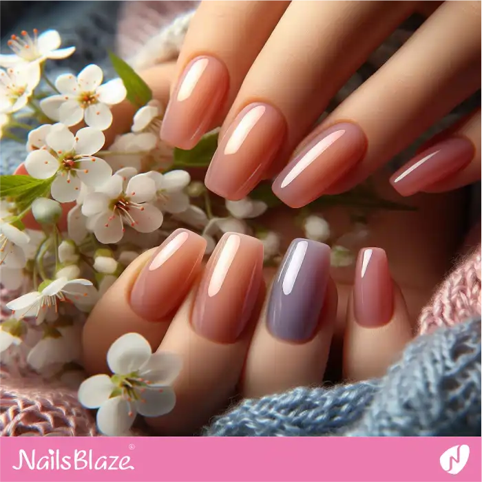 Simple Glossy Jelly Nails | Jelly Nails - NB3986