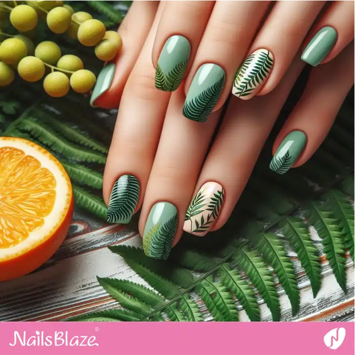 Fern Nail Design Ideas