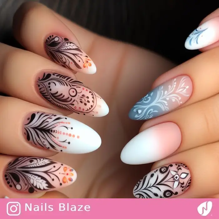 Ojibwe Nails | Tribal - NB837