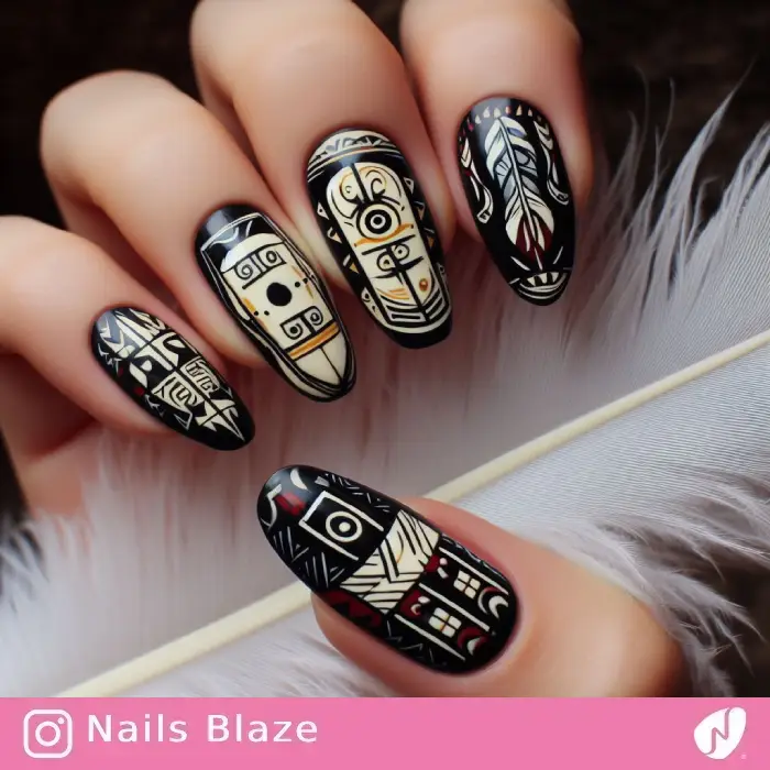 Ojibwe Nails | Tribal - NB853