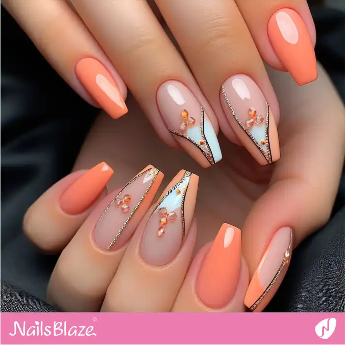 Autumn 2025 Geometric Nail Styles