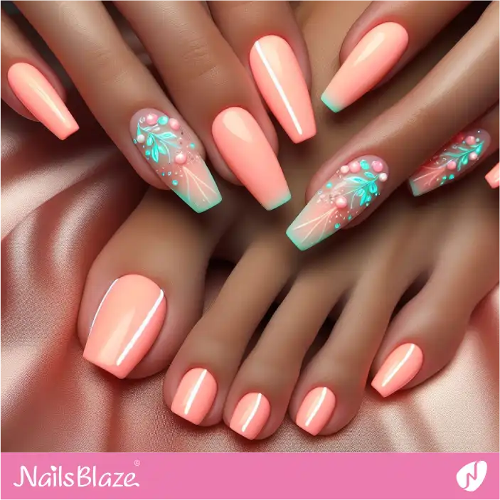 After a long winter's nap, the soft pastel Colours are back. This peach nail  polish with white undertones brings fingertips and toes back… | Instagram