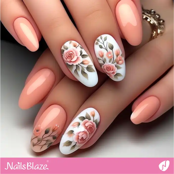 2 Pcs Of Tulip Nail Art Stickers | SHEIN