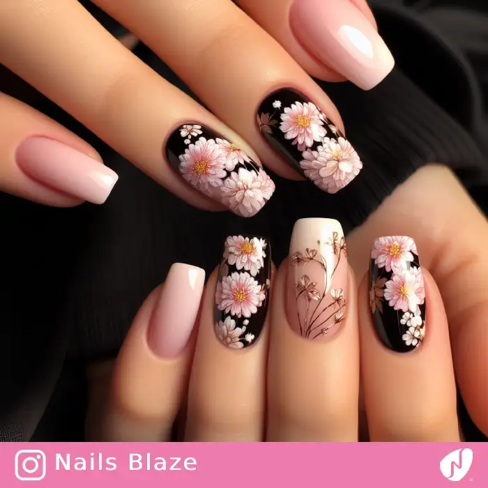 Chrysanthemum Nails | Cultural - NB976