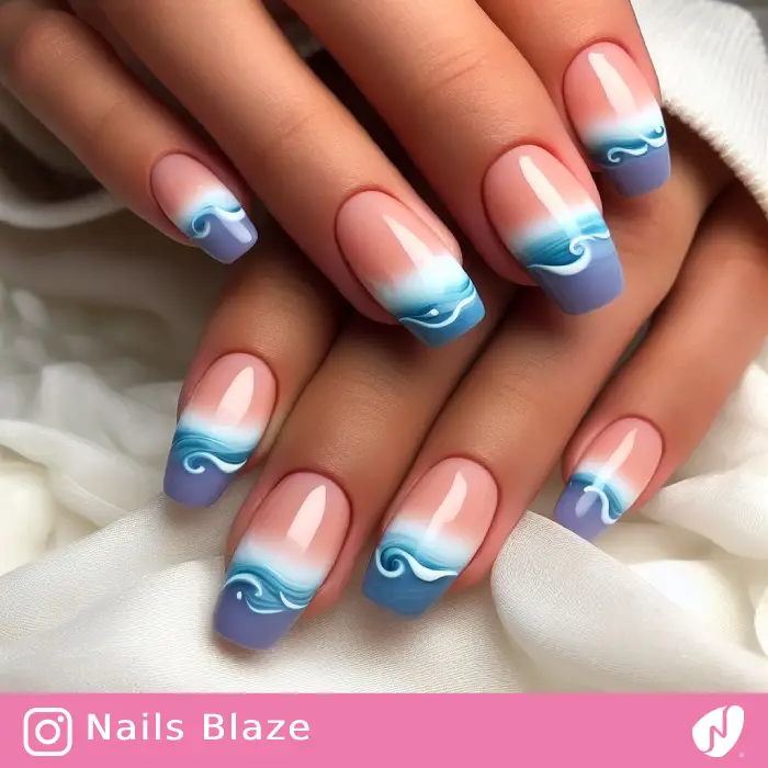 Wave Surfing Nails | Sport | Travel and Tourism - NB962