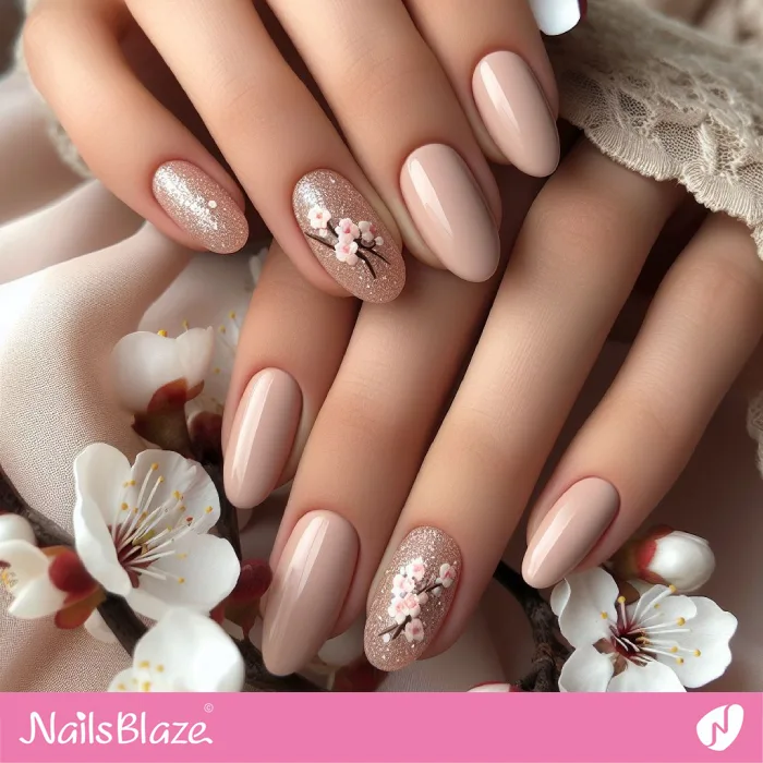 Nude Nails for Spring | Spring Nails - NB3828