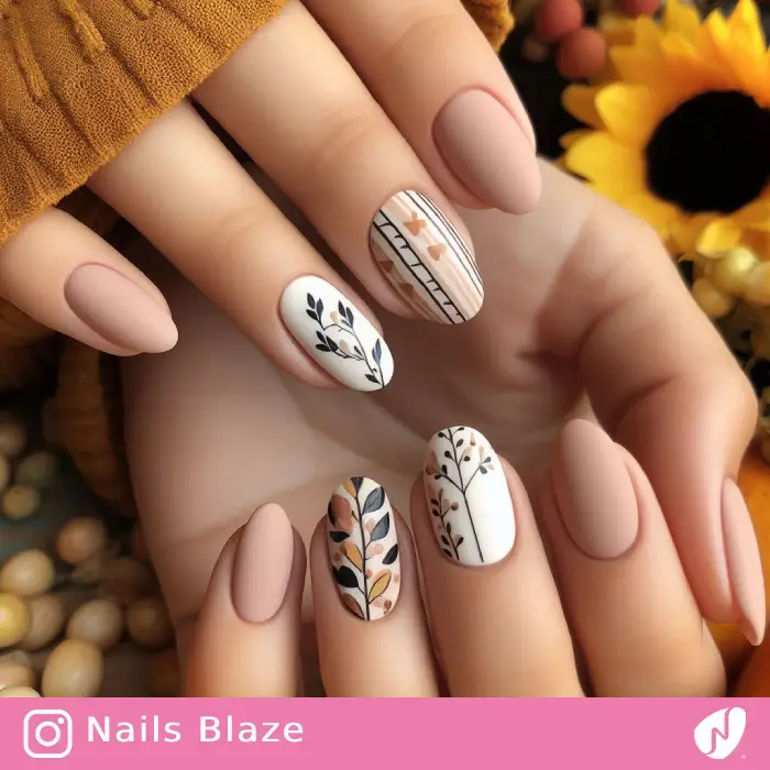 Harvest Season Nails | Thanksgiving | Holiday- NB1085