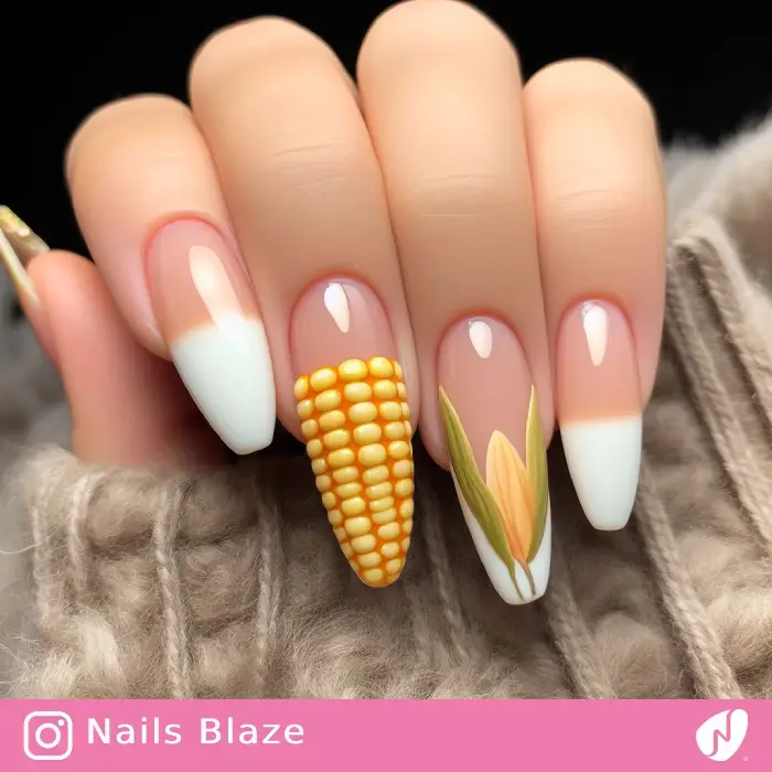 Corn Nail Art | Thanksgiving | Holiday- NB1169