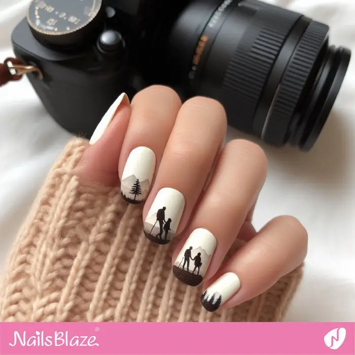 Hiking Nail Design | Travel and Tourism - NB1202