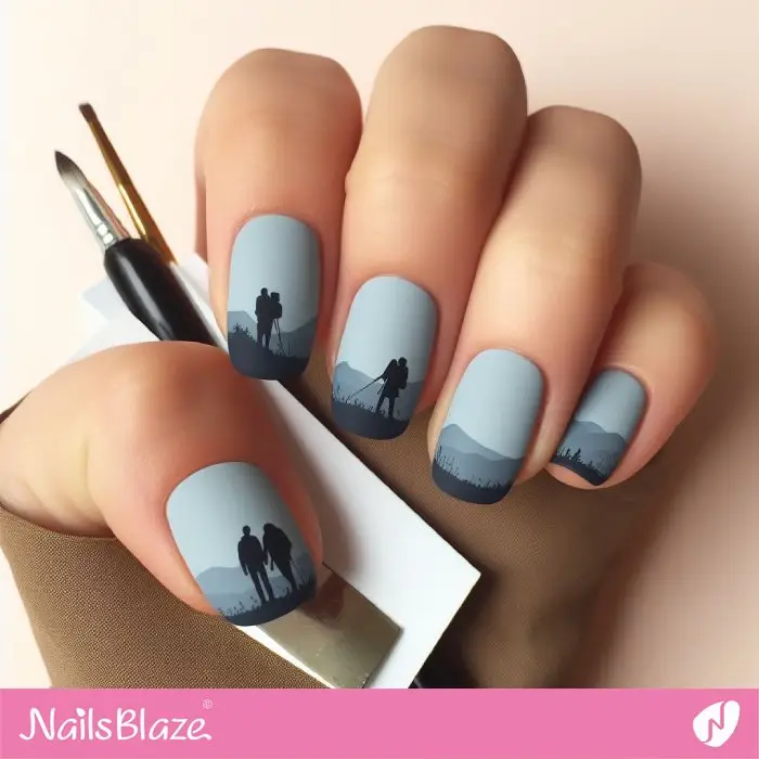 Hiking Nail Design | Travel and Tourism - NB1209