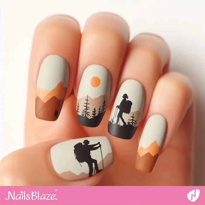 Hiking Nail Design | Travel and Tourism - NB1210