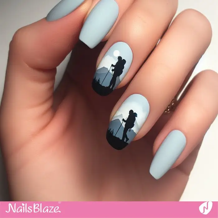 Hiking Nail Design | Travel and Tourism - NB1217