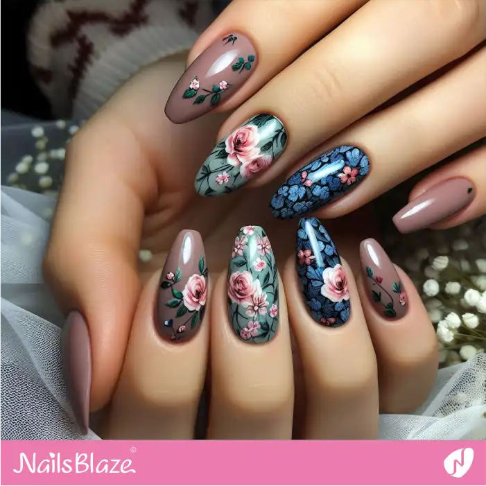 11 Fun Spring Floral Nail Designs - The Best Flower Designs for your Nails