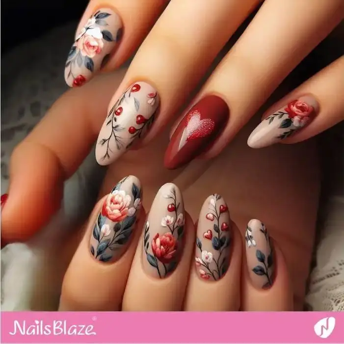 NAIL STICKER 3D Flower Rose #5D-K127 - TDI, Inc