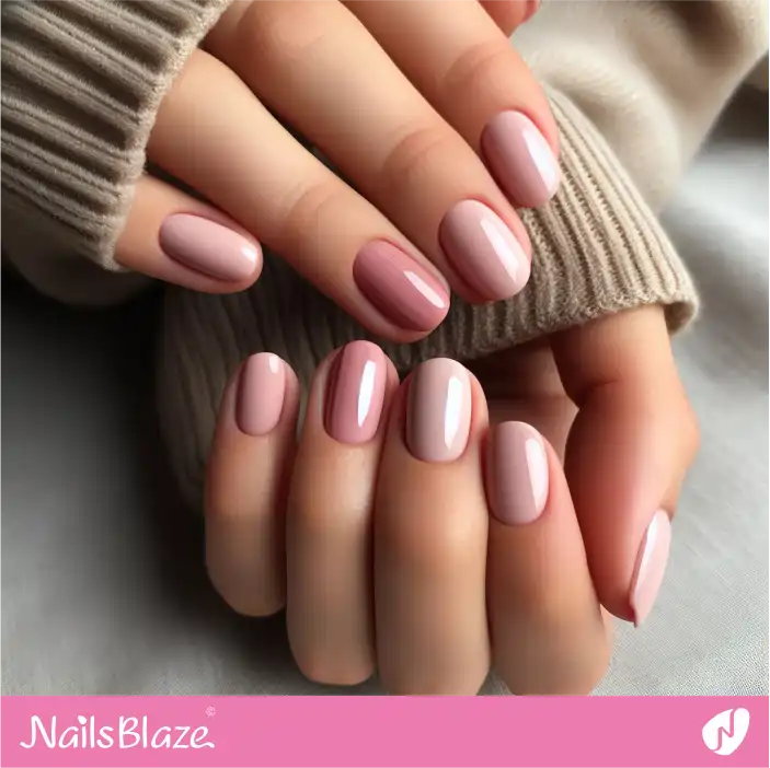 Mother in Law Peach Fuzz Color Nail Design| Wedding-NB-D-244