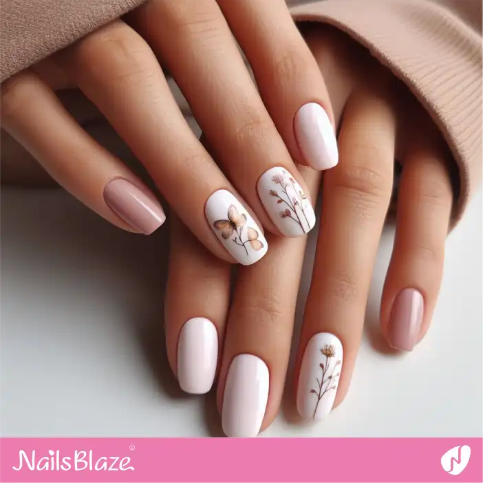 Mother in Law Minimalist Simple Nails| Wedding-NB-D-252