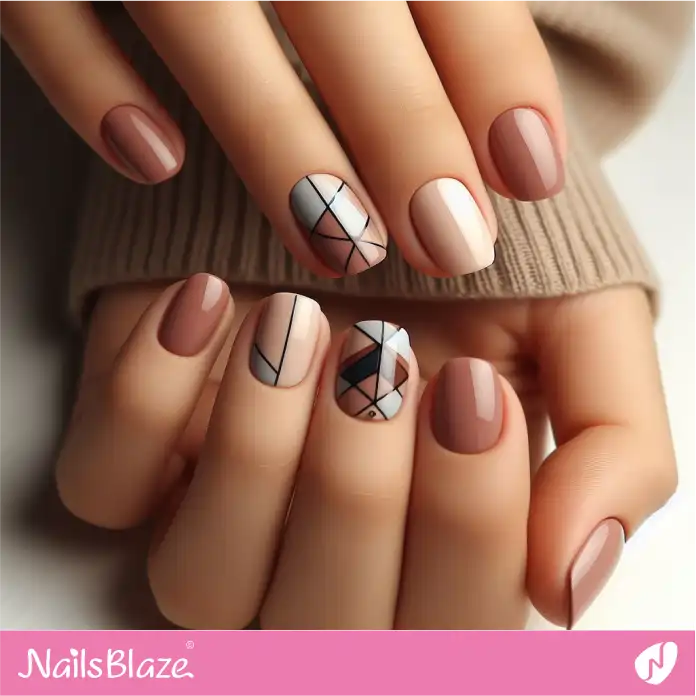 Nude Nails Colored for Work | Professional Nails - NB2974