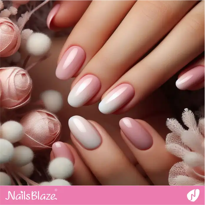 Ombre Pink Nails for Office | Professional Nails - NB2982