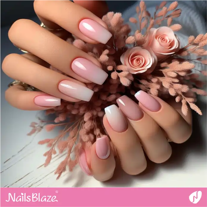 Office Baby Boomer Nails | Professional Nails - NB2983