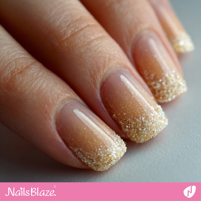 Sandy Texture Coastal Nails Design | Beach Nails- NB8308
